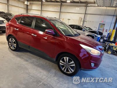 Czwarte zdjęcie samochodu z boku: 2014 HYUNDAI TUCSON LIMITED VIN:KM8JU3AG4EU858170 - miniatura