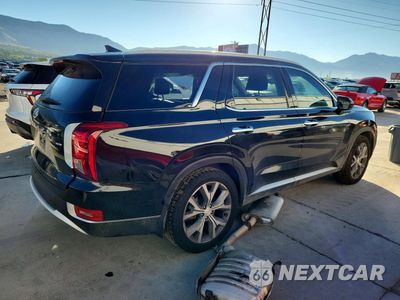 Trzecie zdjęcie samochodu z tyłu: 2020 HYUNDAI PALISADE SEL VIN:KM8R4DHE5LU165246 - miniatura