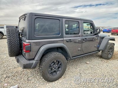 Trzecie zdjęcie samochodu z tyłu: 2024 JEEP WRANGLER 4XE VIN:1C4RJXN69RW228227 - miniatura