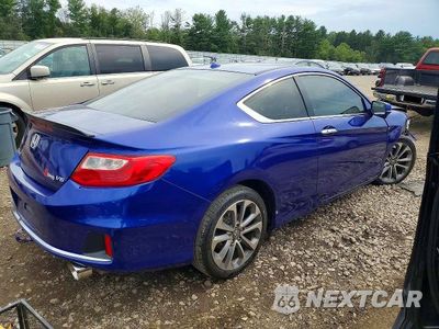 Trzecie zdjęcie samochodu z tyłu: 2013 HONDA ACCORD EXL VIN:1HGCT2B84DA007182 - miniatura