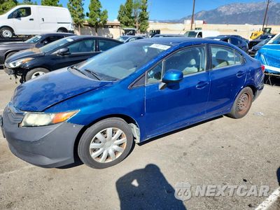 2012 HONDA CIVIC LX 19XFB2F54CE344591 - główne zdjęcie licytacji z USA - miniatura