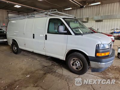 Czwarte zdjęcie samochodu z boku: 2020 GMC SAVANA G3500 VIN:1GTZ7HFG8L1214528 - miniatura