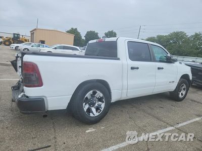 Trzecie zdjęcie samochodu z tyłu: 2022 RAM 1500 TRADESMAN VIN:1C6SRFGTXNN394514 - miniatura