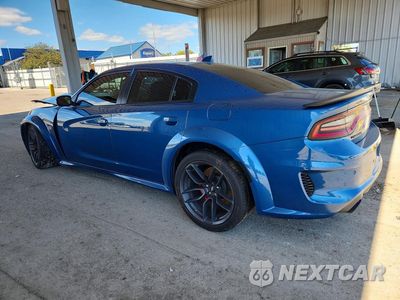 Drugie zdjęcie samochodu z przodu: 2022 DODGE CHARGER SCAT PACK VIN:2C3CDXGJ4NH147390 - miniatura