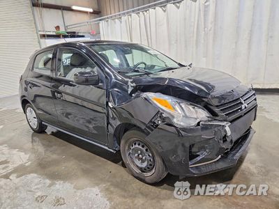 Czwarte zdjęcie samochodu z boku: 2024 MITSUBISHI MIRAGE ES VIN:ML32AUHJXRH025547 - miniatura