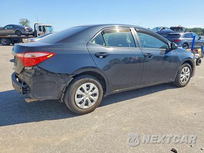 Trzecie zdjęcie samochodu z tyłu: 2018 TOYOTA COROLLA L VIN:2T1BURHE7JC977516 - miniatura