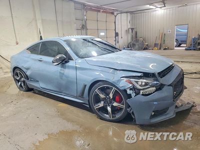 Czwarte zdjęcie samochodu z boku: 2021 INFINITI Q60 RED SPORT 400 VIN:JN1FV7LL0MM560483 - miniatura