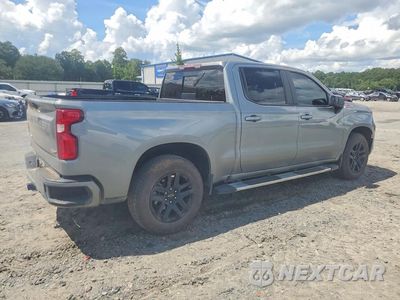 Trzecie zdjęcie samochodu z tyłu: 2025 CHEVROLET SILVERADO K1500 RST VIN:2GCUKEED0S1179829 - miniatura