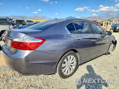 Trzecie zdjęcie samochodu z tyłu: 2014 HONDA ACCORD EXL VIN:1HGCR3F85EA022810 - miniatura