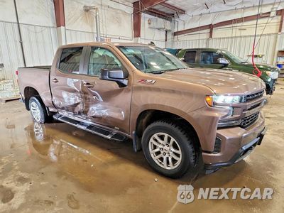 Czwarte zdjęcie samochodu z boku: 2019 CHEVROLET SILVERADO K1500 RST VIN:3GCUYEED1KG255421 - miniatura