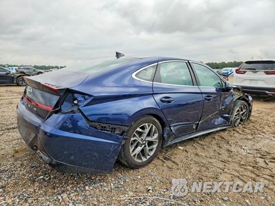 Trzecie zdjęcie samochodu z tyłu: 2021 HYUNDAI SONATA SEL VIN:5NPEL4JA1MH129420 - miniatura