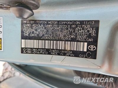 Zdjęcie 12 z 12 samochodu: 2014 TOYOTA PRIUS TWO VIN:JTDKN3DU1E1750906 - miniatura