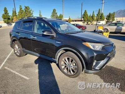 Czwarte zdjęcie samochodu z boku: 2018 TOYOTA RAV4 HV LIMITED VIN:JTMDJREV4JD164014 - miniatura