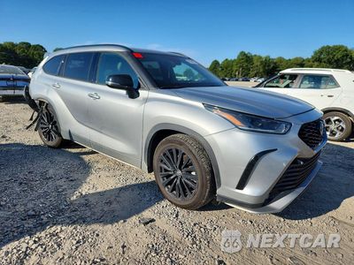 Czwarte zdjęcie samochodu z boku: 2024 TOYOTA HIGHLANDER XSE VIN:5TDKDRAH4RS528785 - miniatura