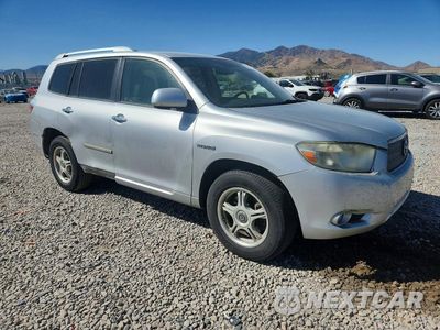 Czwarte zdjęcie samochodu z boku: 2008 TOYOTA HIGHLANDER HYBRID VIN:JTEEW41A182009238 - miniatura