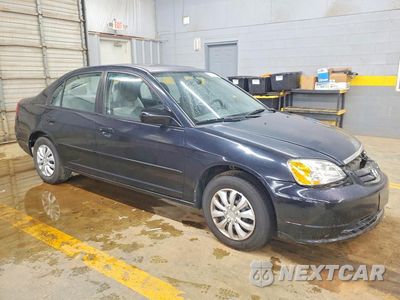 Czwarte zdjęcie samochodu z boku: 2003 HONDA CIVIC EX VIN:2HGES26733H589403 - miniatura