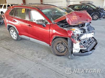 Czwarte zdjęcie samochodu z boku: 2019 TOYOTA RAV4 LE VIN:2T3H1RFV1KW052680 - miniatura