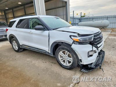 Czwarte zdjęcie samochodu z boku: 2020 FORD EXPLORER XLT VIN:1FMSK8DH9LGC90229 - miniatura