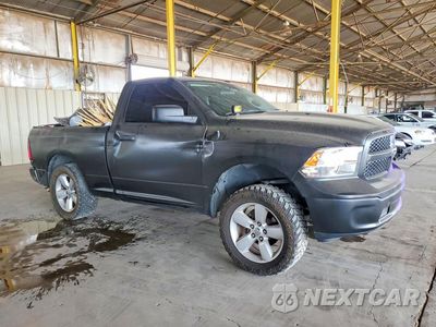 Czwarte zdjęcie samochodu z boku: 2021 RAM 1500 CLASSIC TRADESMAN VIN:3C6JR6ATXMG504246 - miniatura