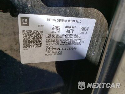 Zdjęcie 13 z 13 samochodu: 2020 CHEVROLET MALIBU LT VIN:1G1ZD5ST4LF157900 - miniatura