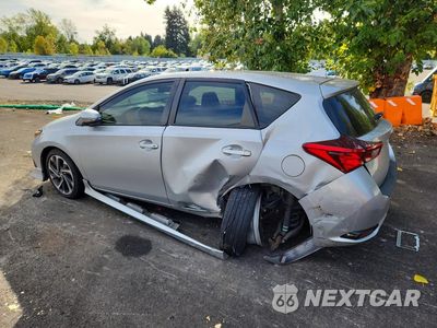 Drugie zdjęcie samochodu z przodu: 2018 TOYOTA COROLLA IM BASE VIN:JTNKARJE0JJ572567 - miniatura