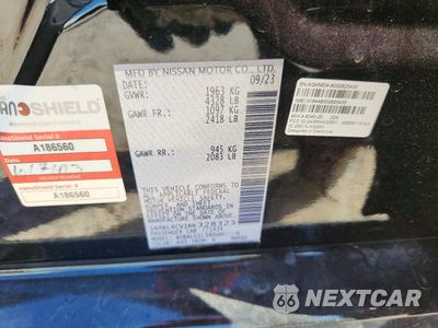 Zdjęcie 12 z 12 samochodu: 2024 NISSAN ALTIMA SR VIN:1N4BL4CV1RN328323 - miniatura