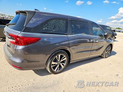 Trzecie zdjęcie samochodu z tyłu: 2023 HONDA ODYSSEY TOURING VIN:5FNRL6H84PB017908 - miniatura