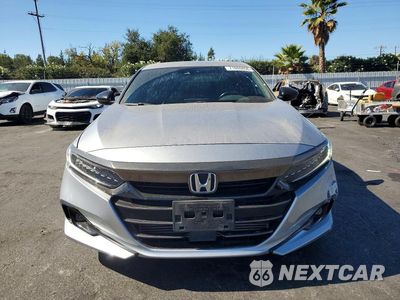 Piąte zdjęcie samochodu w środku: 2022 HONDA ACCORD SPORT VIN:1HGCV1F37NA054291 - miniatura