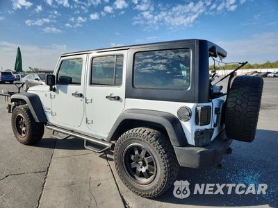 Drugie zdjęcie samochodu z przodu: 2017 JEEP WRANGLER UNLIMITED SPORT VIN:1C4BJWDG3HL709421 - miniatura