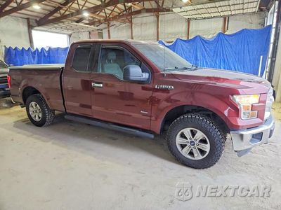 Czwarte zdjęcie samochodu z boku: 2015 FORD F150 SUPER CAB VIN:1FTEX1EP9FKD61060 - miniatura