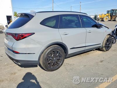 Trzecie zdjęcie samochodu z tyłu: 2026 ACURA MDX A-SPEC ADVANCE VIN:5J8YE1H93TL027260 - miniatura