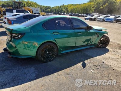 Trzecie zdjęcie samochodu z tyłu: 2024 BMW M3 COMPETITION VIN:WBS43AY04RFS01910 - miniatura