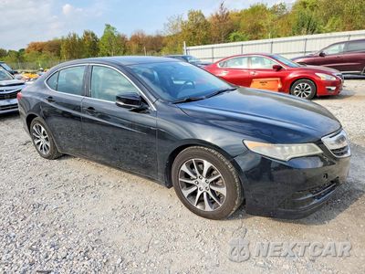 Czwarte zdjęcie samochodu z boku: 2016 ACURA TLX VIN:19UUB1F36GA005289 - miniatura
