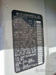 Zdjęcie 14 z 14 samochodu: 2023 NISSAN ROGUE SV VIN:JN8BT3BA0PW409960 - miniatura