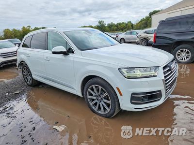 Czwarte zdjęcie samochodu z boku: 2019 AUDI Q7 PREMIUM PLUS VIN:WA1LAAF74KD005843 - miniatura