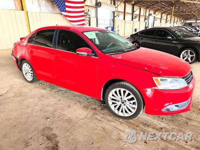 Czwarte zdjęcie samochodu z boku: 2012 VOLKSWAGEN JETTA SEL VIN:3VWLX7AJ4CM412767 - miniatura
