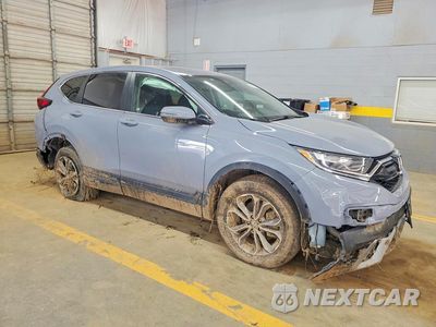 Czwarte zdjęcie samochodu z boku: 2022 HONDA CR-V EX VIN:2HKRW2H55NH670428 - miniatura
