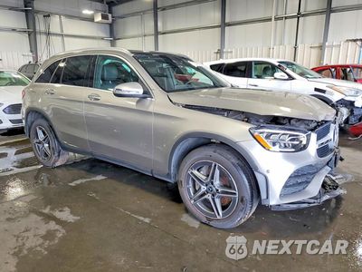 Czwarte zdjęcie samochodu z boku: 2022 MERCEDES-BENZ GLC 300 4MATIC VIN:W1N0G8EB6NV345752 - miniatura