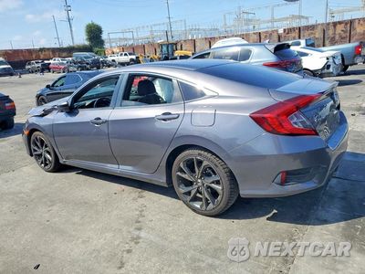 Drugie zdjęcie samochodu z przodu: 2020 HONDA CIVIC SPORT VIN:19XFC2F80LE202357 - miniatura