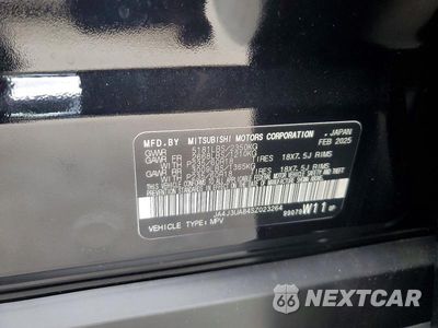 Zdjęcie 14 z 14 samochodu: 2025 MITSUBISHI OUTLANDER ES VIN:JA4J3UA84SZ023264 - miniatura