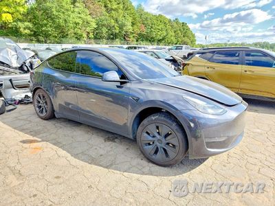Czwarte zdjęcie samochodu z boku: 2024 TESLA MODEL Y VIN:7SAYGDED3RA323345 - miniatura