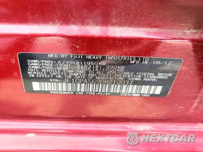 Zdjęcie 13 z 13 samochodu: 2013 SUBARU IMPREZA SPORT LIMITED VIN:JF1GPAS69DH212037 - miniatura