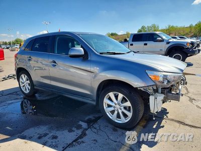 Czwarte zdjęcie samochodu z boku: 2015 MITSUBISHI OUTLANDER SPORT SE VIN:4A4AR4AU4FE004785 - miniatura