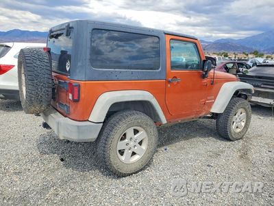 Trzecie zdjęcie samochodu z tyłu: 2011 JEEP WRANGLER SPORT VIN:1J4AA2D12BL547976 - miniatura