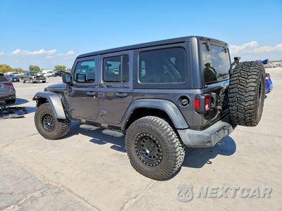 Drugie zdjęcie samochodu z przodu: 2022 JEEP WRANGLER UNLIMITED SPORT VIN:1C4HJXDG4NW133137 - miniatura