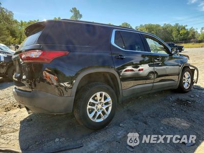 Trzecie zdjęcie samochodu z tyłu: 2020 CHEVROLET TRAVERSE LT VIN:1GNERGKW9LJ256374 - miniatura