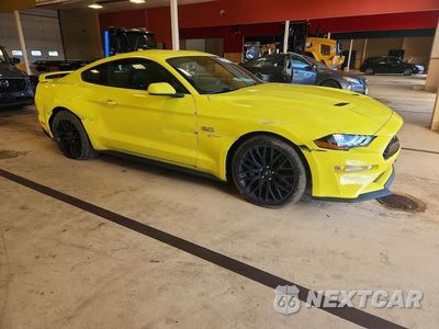 Czwarte zdjęcie samochodu z boku: 2021 FORD MUSTANG GT VIN:1FA6P8CF7M5118386 - miniatura