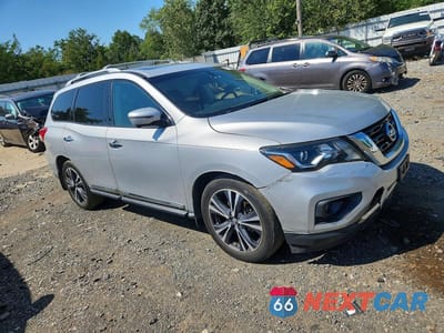 Czwarte zdjęcie samochodu z boku: 2017 NISSAN PATHFINDER S VIN:5N1DR2MM4HC604656 - miniatura