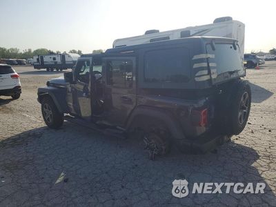 Drugie zdjęcie samochodu z przodu: 2019 JEEP WRANGLER UNLIMITED SPORT VIN:1C4HJXDN7KW620861 - miniatura