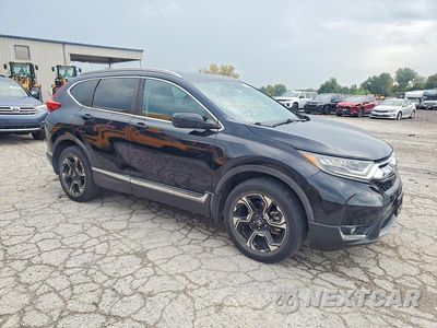 Czwarte zdjęcie samochodu z boku: 2019 HONDA CR-V TOURING VIN:5J6RW2H95KL018963 - miniatura